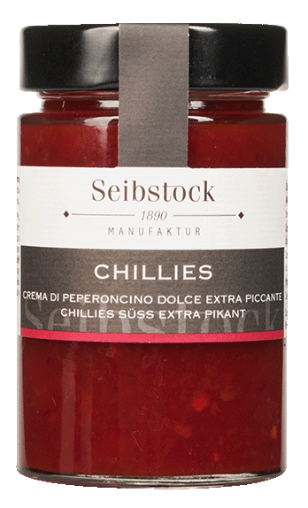 Mostarda Chili süß extra pikant Seibstock - 128g - Seibstock Manufaktur