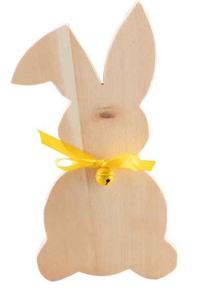 Osterhase aus Zirbenholz groß - 1St. - Schnalser Säge
