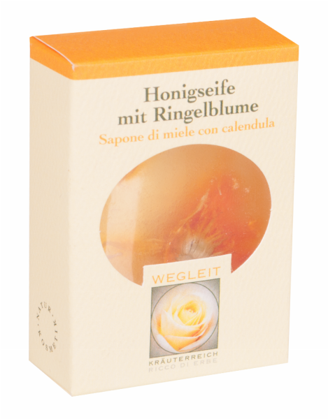 Sapone di miele Calendula Bio - 1Stck. - Kräuterreich Wegleit