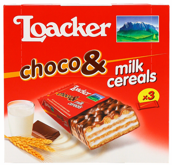Choco & Milk Cereals - 100g - Loacker