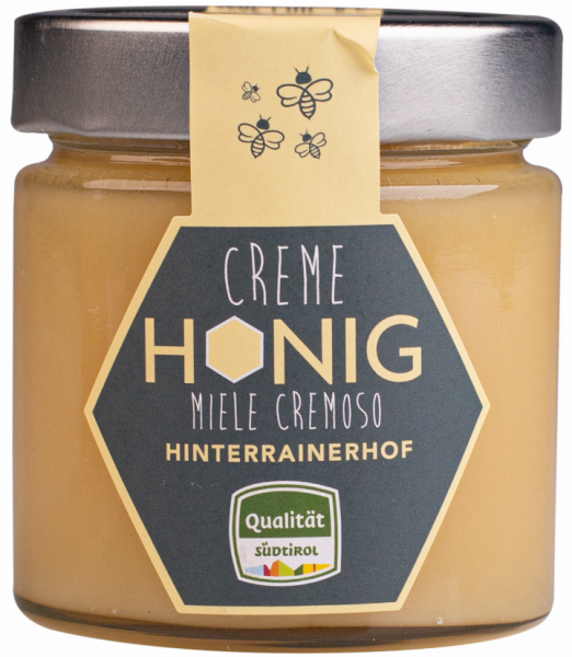 Südtiroler Cremehonig - 250g - HINTERRAINERHOF HAFLING DES REITERER ULRICH