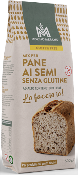 Mischung für Körnerbrot glutenfrei - 500g - Meraner Mühle