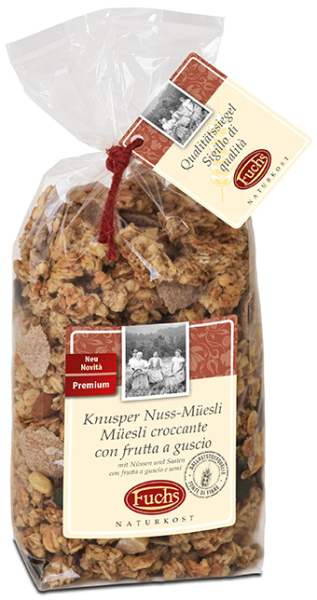 Naturkost Knusper Nuss-Müesli - 350g - Fuchs Privatmühle