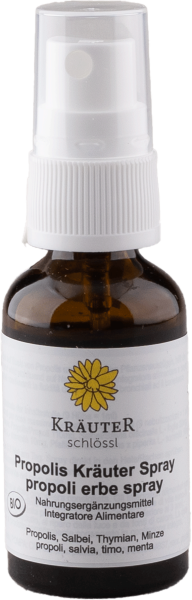 Spray alle erbe di propoli Bio - 20ml - Südtiroler Kräuterschlössl
