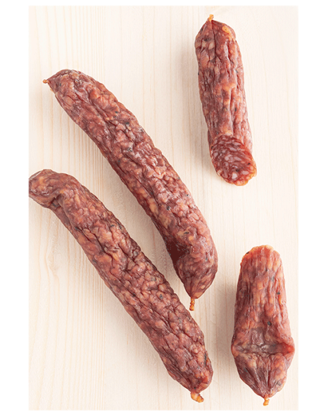 Kaminwurzen d´Agnello Brillenschaf - 0.14kg - Furchetta