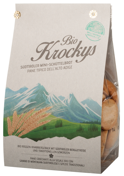 Mini Schüttelbrot Krockys Vollkorn Bio - Naturbackstube Profanter
