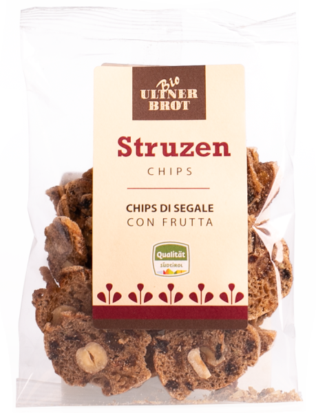 Mini Struzen Chips Snack Bio - 50g - Ultner Brot