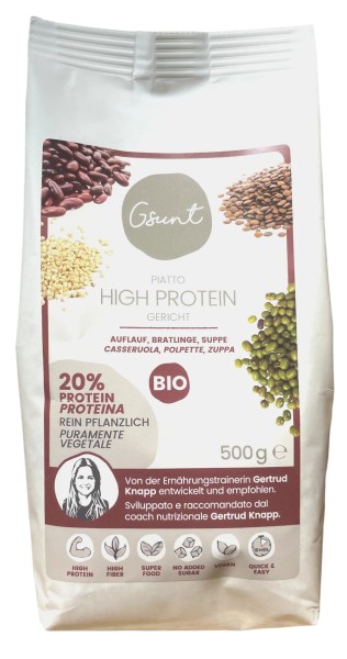 Piatto High Protein Lenticchie Bio - 500g - Gsunt