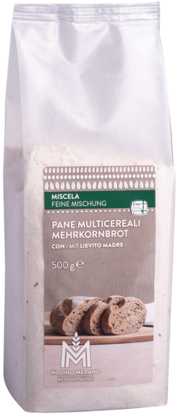 Backmischung Mehrkornbrot - 500g - Meraner Mühle