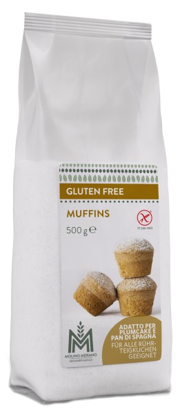 Backmischung Muffins glutenfrei - 500g - Meraner Mühle