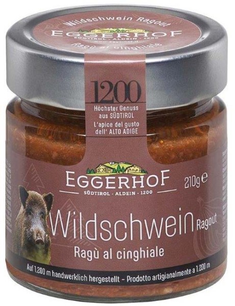 Ragù di cinghiale - 210g - Eggerhof
