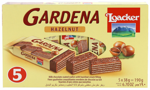 Gardena Hazelnut - 190g - Loacker