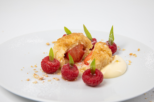 Canederli alla ricotta e frutta