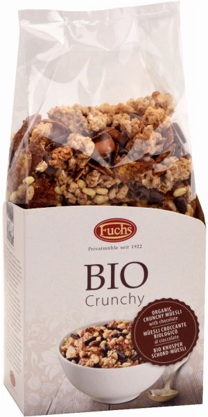 Knusper Schoko Müsli Bio Fuchs Privatmühle 350g kaufen I Pur Südtirol®