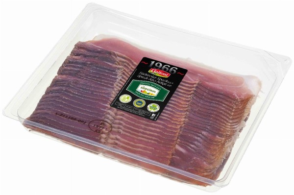 Südtiroler Speck g.g.A. geschnitten 500g - 500g - Galloni Metzgerei
