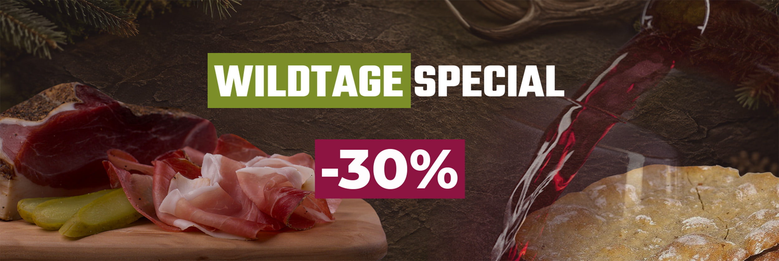 – 30 % auf WILDes