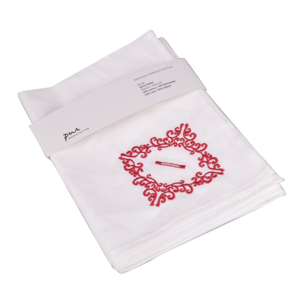 Geschirrtuch mit Stickerei - 1St. - Pur Manufactur