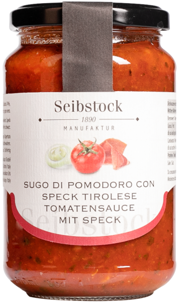 Tomatensauce Südtiroler Speck Seibstock Manufaktur 350g kaufen I Pur ...