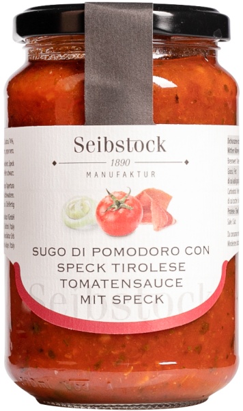 Tomatensauce Südtiroler Speck - 350g - Seibstock Manufaktur