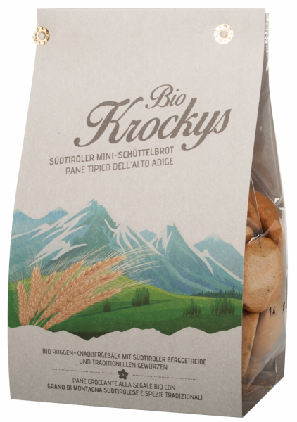 Schüttelbrot mini Bio Krockys I Primi - 125g - Profanter Natur-Backstube