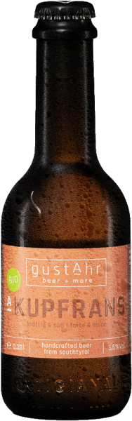 Bier "Kupfrans" BIO - 330ml - gustAhr Bier