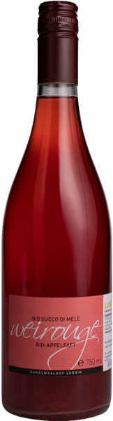 Succo di mela Weirouge Bio - 0.75l - Luggin