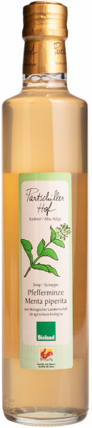 Pfefferminzsirup Bio - 0.5l - Partschillerhof