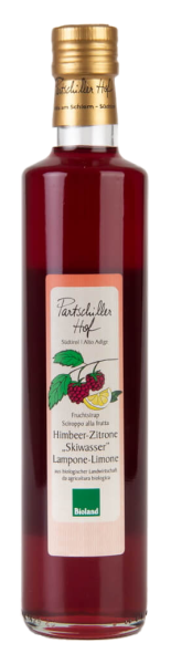 Sciroppo lamponi e limone "Skiwasser" Bio - 0.5l - Weingut Himmelreich