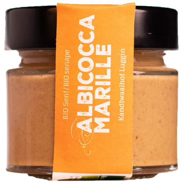 Senape con Albicocche Bio - 80g - Luggin