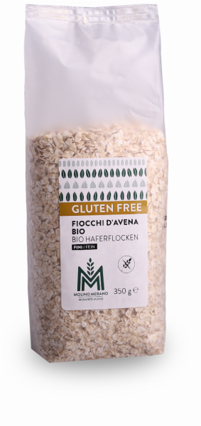 Haferflocken fein BIO glutenfrei - 350g - Meraner Mühle