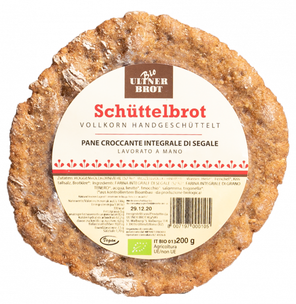 Vollkorn Schüttelbrot - Ultner Brot
