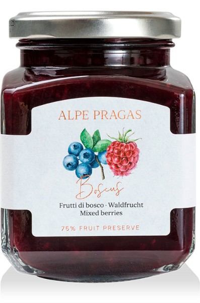 Frutti di bosco Composta - 600g - Alpe Pragas