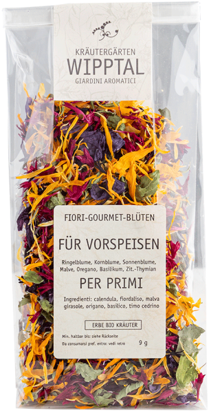 Fiori gourmet per primi piatti Bio - 9g - Kräutergarten Wipptal